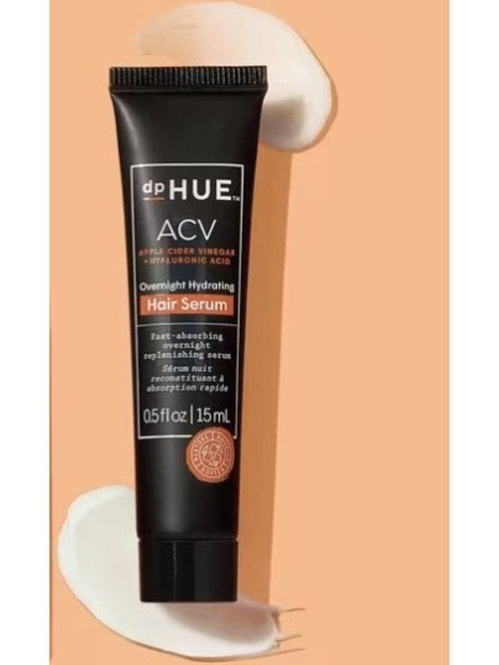 SEALED dpHUE ACV Apple Cider Vinegar Overnight Hydrating Hair Serum - 15ml